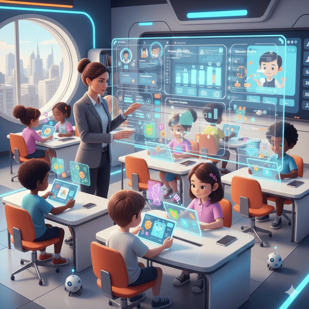 AI tutor guiding the student step-by-step