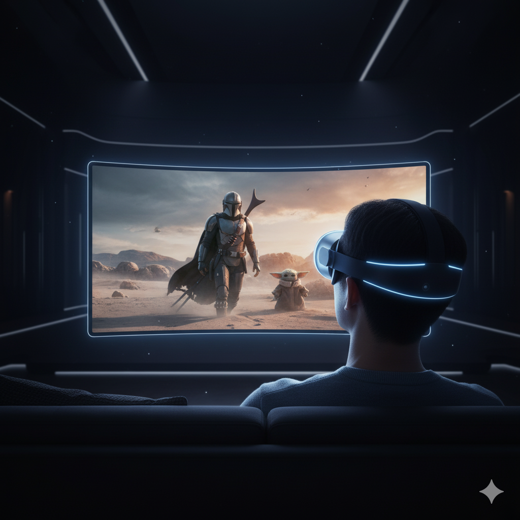 Apple Vision Pro movie and gaming experience