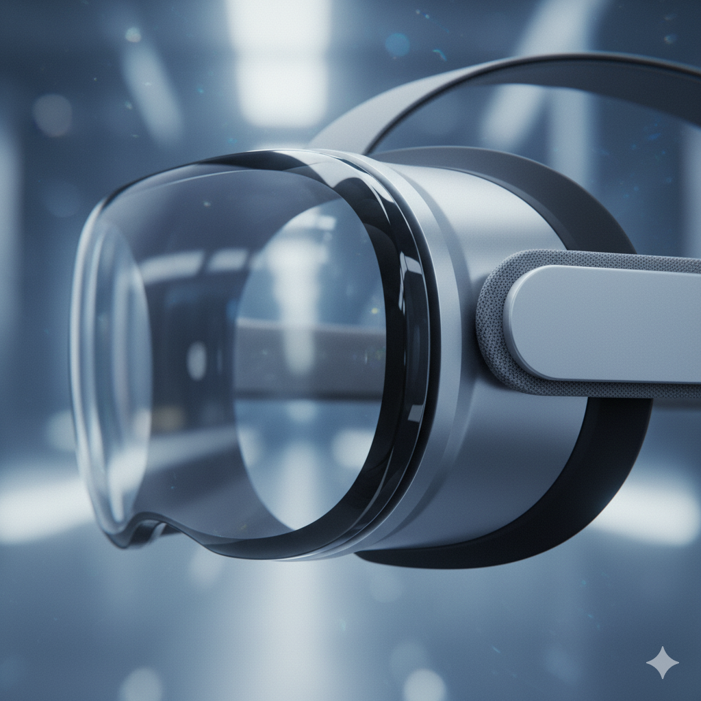 Apple Vision Pro design and comfort close-up