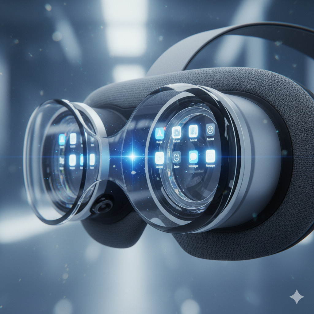 Apple Vision Pro 4K micro-OLED display experience