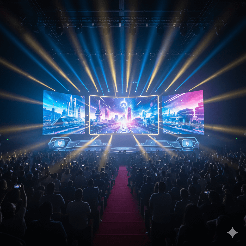 Premiere trailer reveal moment on the big screen at The Game Awards 2025